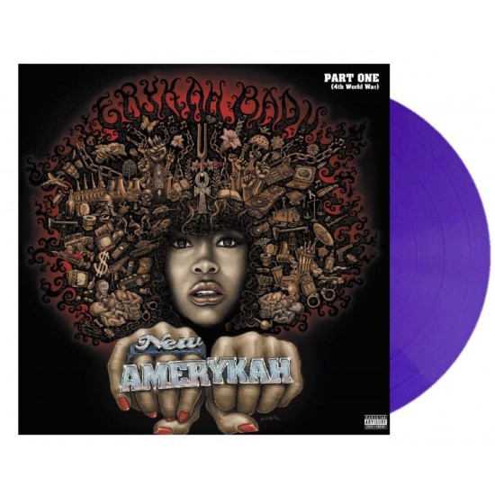 Erykah Badu ‎"New Amerykah: Part One (4th World War)" (2xLP - Purple)