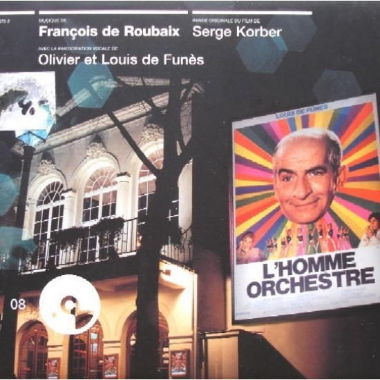 François De Roubaix ‎"L'Homme Orchestre (Bande Originale Du Film)" (CD - Digipack)