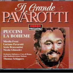 Puccini, Luciano Pavarotti, Mirella Freni, Sesto Bruscantini, Nicola Ghiuselev, Orchestra Sinfonica E Coro Di Roma Della Radiotelevisione Italiana, Thomas Schippers - La Boheme (CD)