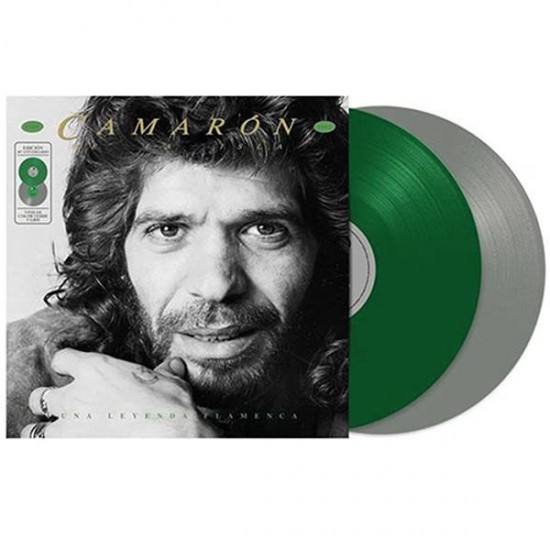 El Camarón De La Isla ‎"Una Leyenda Flamenca (1969 - 1992) (Edicion 30ª Aniversario)" (2xLP - Green + Grey)