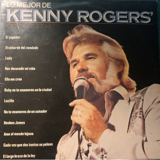Kenny Rogers ‎"Lo Mejor De Kenny Rogers" (LP)* 
