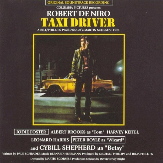 Bernard Herrmann ‎"Taxi Driver (Original Soundtrack Recording)" (CD)