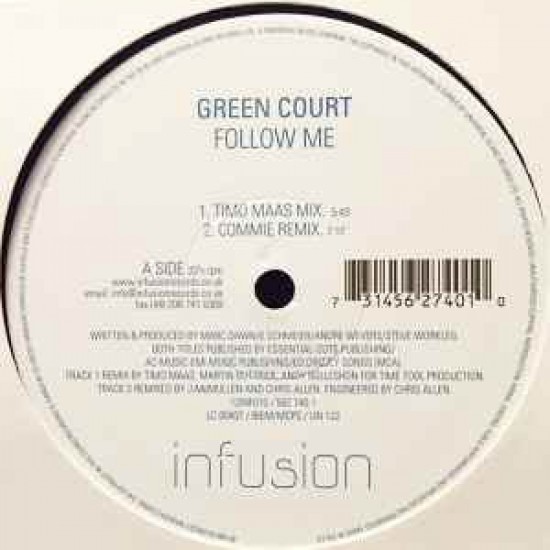 Green Court ‎"Follow Me" (12")