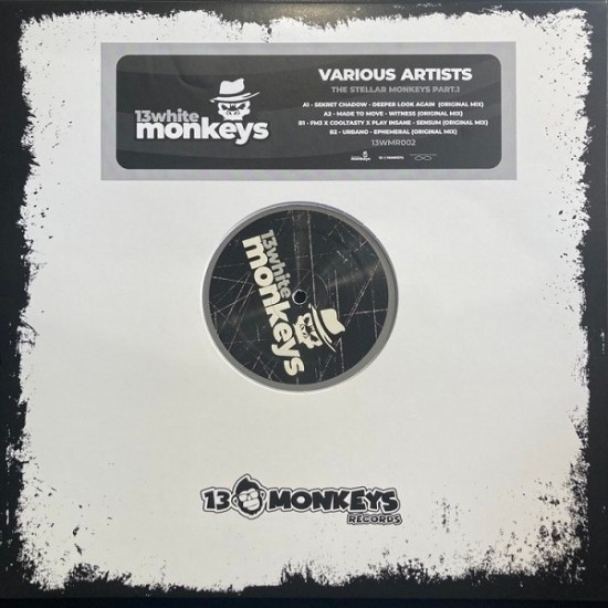 The Stellar Monkeys Part.1 (12" - Grey Marbled)