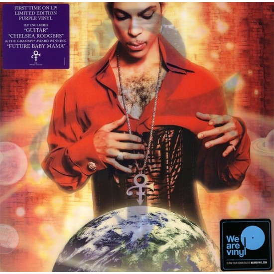 Prince ‎"Planet Earth" (LP - Limited Edition - Lenticular Cover - Purple/Black Marbled Translucent)