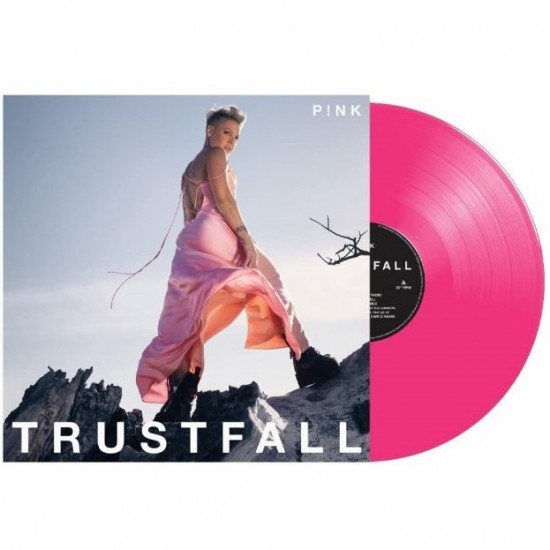 Pink ‎"Trustfall" (LP - ed. Limitada - color Hot Pink)
