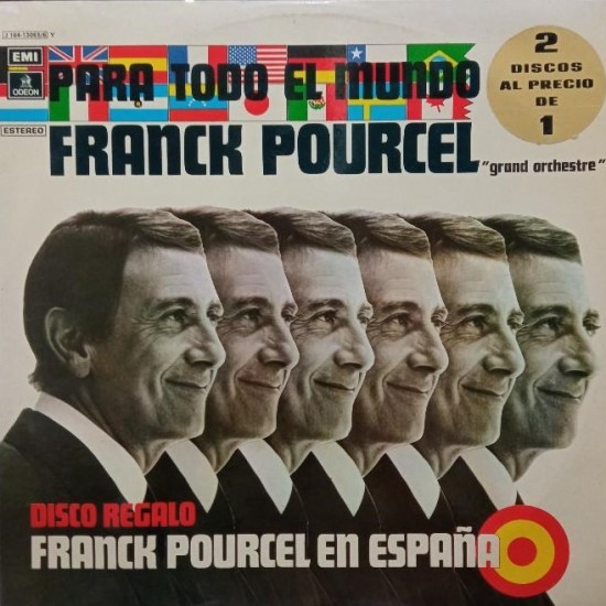 Franck Pourcel Et Son Grand Orchestre "Para Todo El Mundo... Franck Pourcel / Franck Pourcel En España" (2xLP - Gatefold)