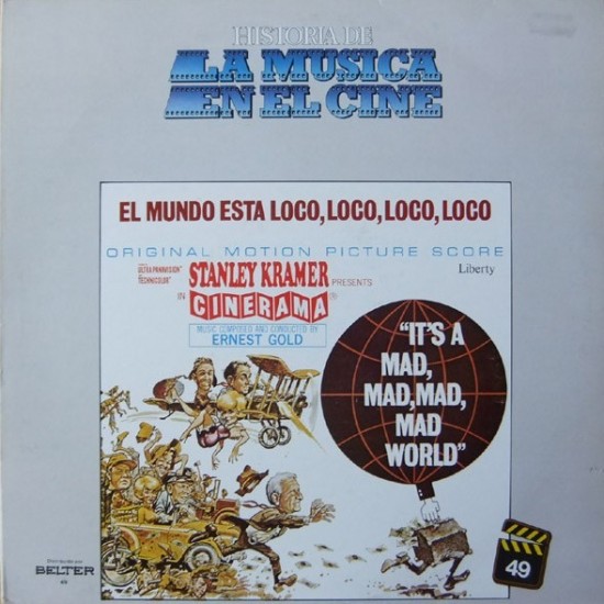 Ernest Gold ‎"It's A Mad, Mad, Mad, Mad World - Original Motion Picture Score" (LP)