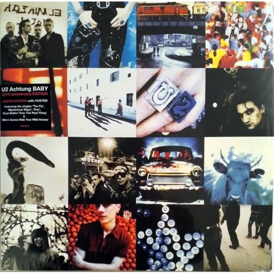 U2 "Achtung Baby" (2xLP - Remastered - Limited Edition - 30th Anniversary)