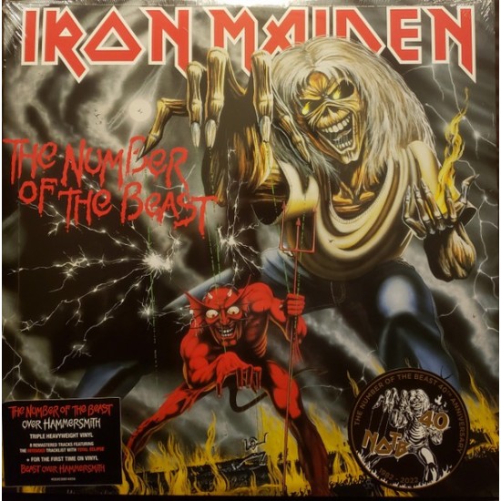 Iron Maiden "The Number Of The Beast / Beast Over Hammersmith" (3xLP - 180g - Gatefold - Remastered - 40th Annyversary) 