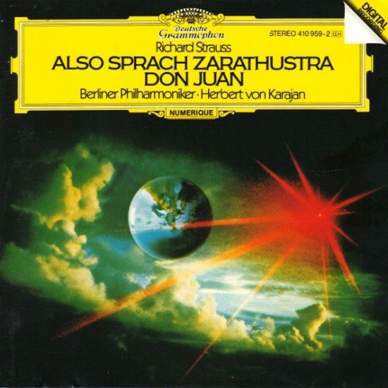 Richard Strauss : Berliner Philharmoniker / Herbert von Karajan ‎"Also Sprach Zarathustra · Don Juan" (CD)