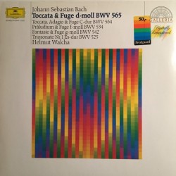 Johann Sebastian Bach, Helmut Walcha - Toccata Et Fugue En Ré Mineur, BWV 565 • Prélude Et Fugue En Fa Mineur, BWV 534 • Fantaisie Et Fugie En Sol Mineur, BWV 542 • Sonate En Trio N°A En Mi Bémol Majeur, BWV 525 (LP)