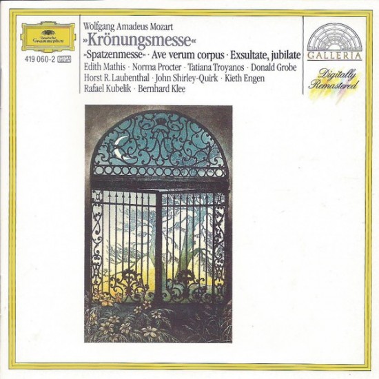 Wolfgang Amadeus Mozart ‎"»Krönungsmesse« · »Spatzenmesse« · Ave Verum Corpus · Exultate, Jubilate" (CD)