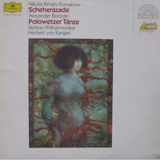 Nikolai Rimsky-Korsakov / Alexander Borodin : Herbert von Karajan ‎"Scheherazade / Polovtsian Dances" (LP)
