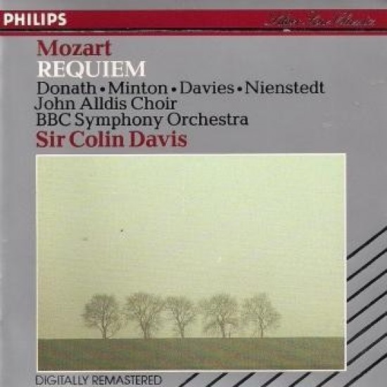 Mozart • Donath • Minton • Davies • Nienstedt • John Alldis Choir • BBC Symphony Orchestra • Sir Colin Davis ‎"Requiem" (CD)