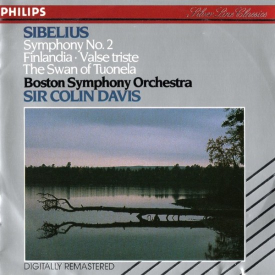 Sibelius, Boston Symphony Orchestra, Sir Colin Davis ‎"Symphony No.2, Finlandia, Valse Triste, The Swan Of Tuonela" (CD)