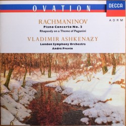 Rachmaninov – Vladimir Ashkenazy, London Symphony Orchestra, André Previn - Piano Concerto No. 2 / Rhapsody On A Theme Of Paganini (CD)