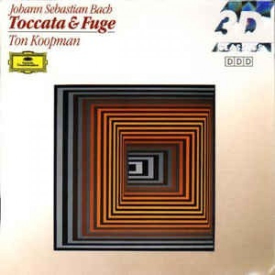 Johann Sebastian Bach - Ton Koopman ‎"Organ Works - Toccata & Fuge" (CD) 
