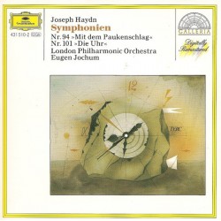 Joseph Haydn - London Philharmonic Orchestra, Eugen Jochum - Symphonien Nr. 94 »Mit Dem Paukenschlag« · Nr. 101 »Die Uhr« (CD)