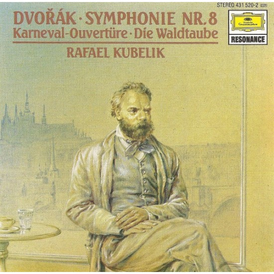 Dvořák - Rafael Kubelik, Berliner Philharmoniker, Symphonie-Orchester Des Bayerischen Rundfunks ‎"Symphonie Nr.8 / Karneval-Ouvertüre / Die Waldtaube" (CD)