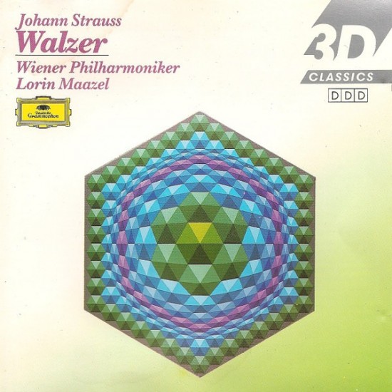 Johann Strauss - Wiener Philharmoniker, Lorin Maazel ‎"Walzer" (CD)