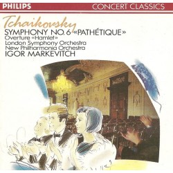 Tchaikovsky, London Symphony Orchestra, New Philharmonia Orchestra, Igor Markevitch - Symphony No. 6 «Pathétique» / Overture «Hamlet» (CD)