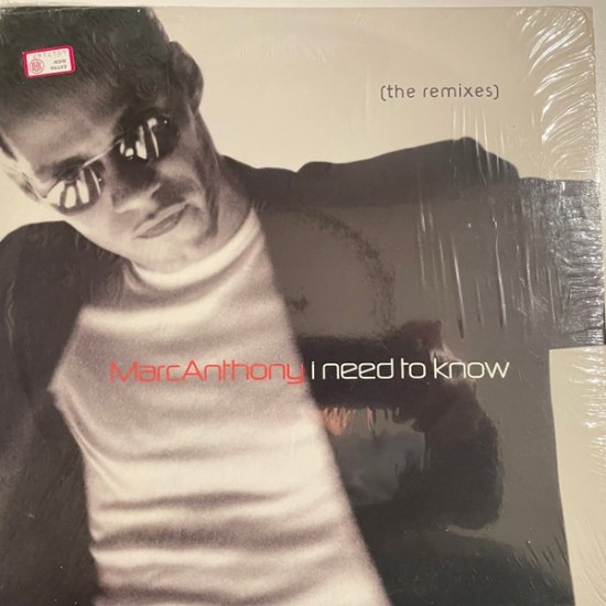 Marc Anthony ‎"I Need To Know (The Remixes)" (12") 