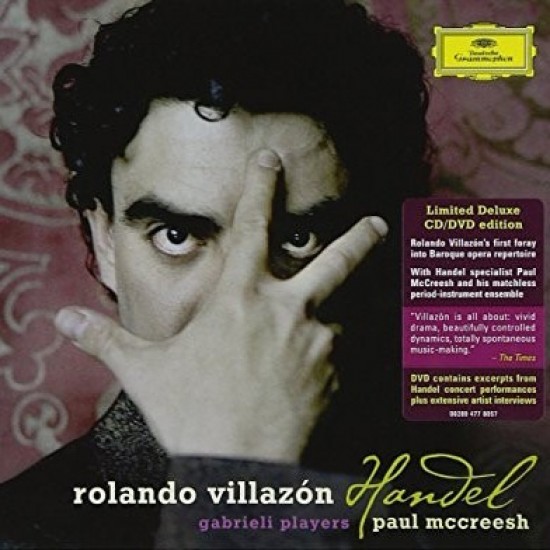 Handel – Rolando Villazón, Gabrieli Players, Paul McCreesh ‎"Handel" (CD - Limited Deluxe Edition + DVD)