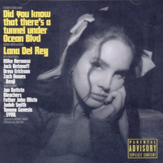 Lana Del Rey ‎"Did You Know That There Is A Tunnel Under Ocean Blvd" (CD)
