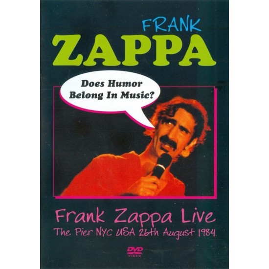 Frank Zappa ‎"Does Humor Belong In Music?" (DVD)*