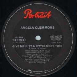 Angela Clemmons - Give Me Just A Little More Time (12") Angela Clemmons - Give Me Just A Little More Time (12")