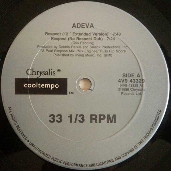 Adeva ‎"Respect" (12")