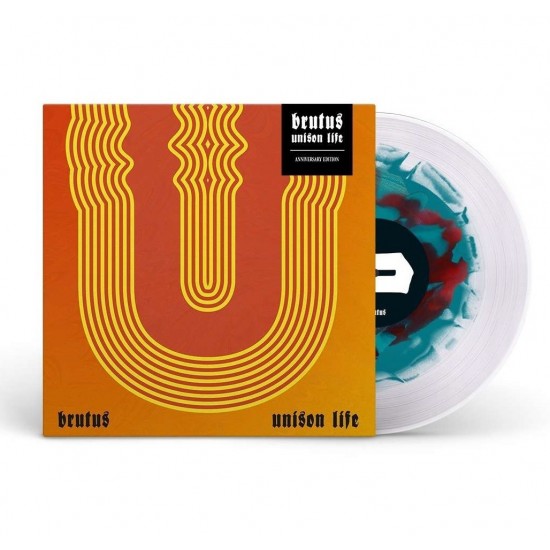 Brutus "Unison Life" (LP - Anniversary Edition - Milky Clear with Splatter Vinyl + Booklet)