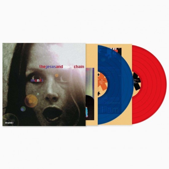 The Jesus And Mary Chain ‎"Munki" (2xLP - 180g - Gatefold - Limited Edition - Blue + Red)