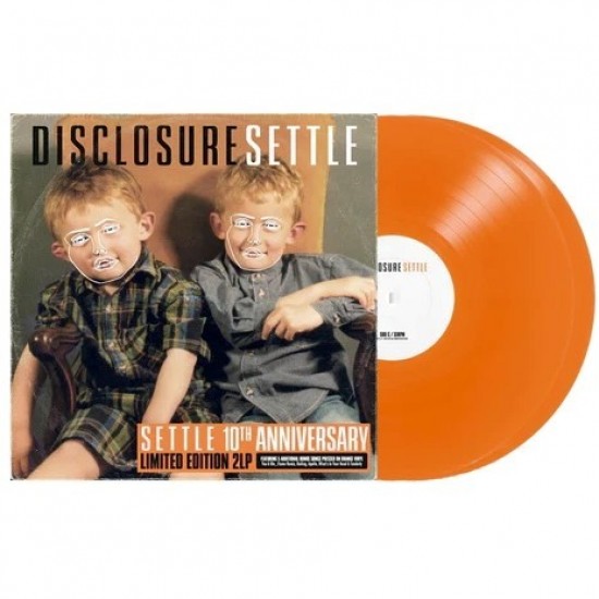 Disclosure "Settle" (2xLP - 10th Anniversary - Gatefold - Limited Edition - transparent Orange)