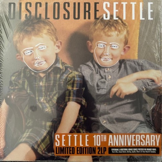 Disclosure "Settle" (2xLP - 10th Anniversary - Gatefold - Limited Edition - transparent Orange)