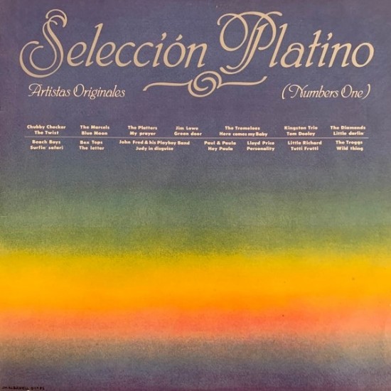 Selección Platino (Numbers One) (LP)