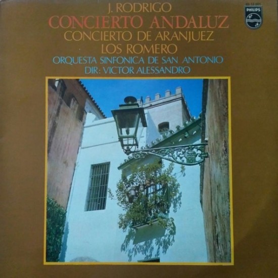 Joaquín Rodrigo / The Romeros "Concierto Andaluz / Concierto De Aranjuez" (LP)