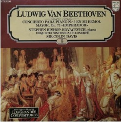 Ludwig van Beethoven , Robert Casadesus, Orquesta Del Concertgebouw De Amsterdam, Hans Rosbaud - Concierto Para Piano N.° 5 En Mi Bemol Mayor, Op. 73 "Emperador (LP) 