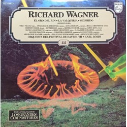 Richard Wagner, Karl Böhm, Orquesta Del Festival De Bayreuth - El Oro Del Rin - La Valkiria - Sigfrido (Selecciones) (LP) 