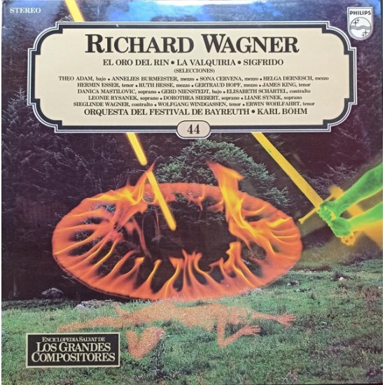 Richard Wagner, Karl Böhm, Orquesta Del Festival De Bayreuth "El Oro Del Rin • La Valkiria • Sigfrido (Selecciones)" (LP)