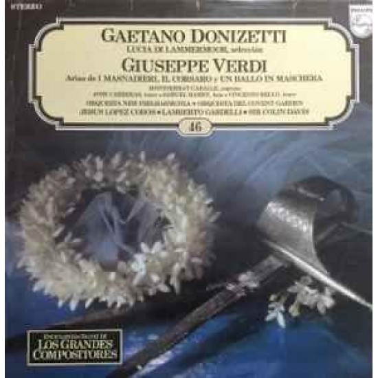 Gaetano Donizetti, Giuseppe Verdi ‎"Lucia di Lammermoor - Los Bandidos - El Corsario - Un Baile de Mascaras" (LP)