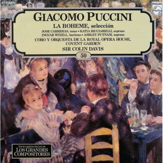 Giacomo Puccini ‎"La Bohème, Selección" (LP)