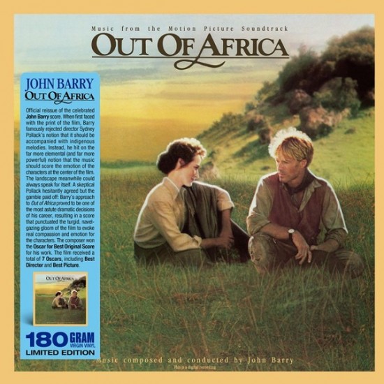 John Barry ‎"Out Of Africa" (LP - 180g - Limited Edition)