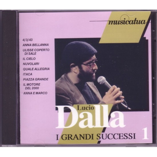 Lucio Dalla ‎"I Grandi Successi 1" (CD - Remastered)