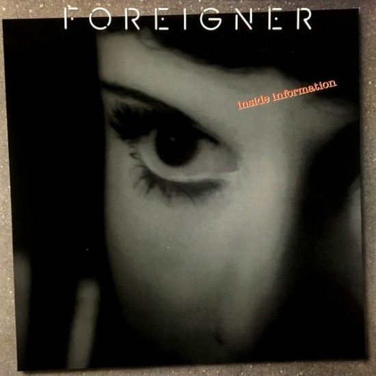 Foreigner ‎"Inside Information" (LP - Gatefold)*