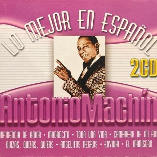 Antonio Machín ‎"Lo Mejor En Español" (2 x CD)