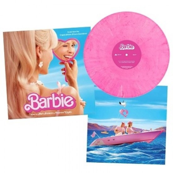 Mark Ronson & Andrew Wyatt ‎"Barbie (Score From The Original Motion Picture Soundtrack)" (LP - 180g - Deluxe Limited Edition - Barbie Dreamhouse Swirl)