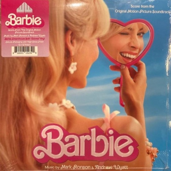 Mark Ronson & Andrew Wyatt ‎"Barbie (Score From The Original Motion Picture Soundtrack)" (LP - 180g - Deluxe Limited Edition - Barbie Dreamhouse Swirl)