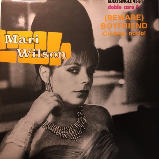 Mari Wilson ‎"(Beware) Boyfriend = ¡Cuidado Novio!" (LP)